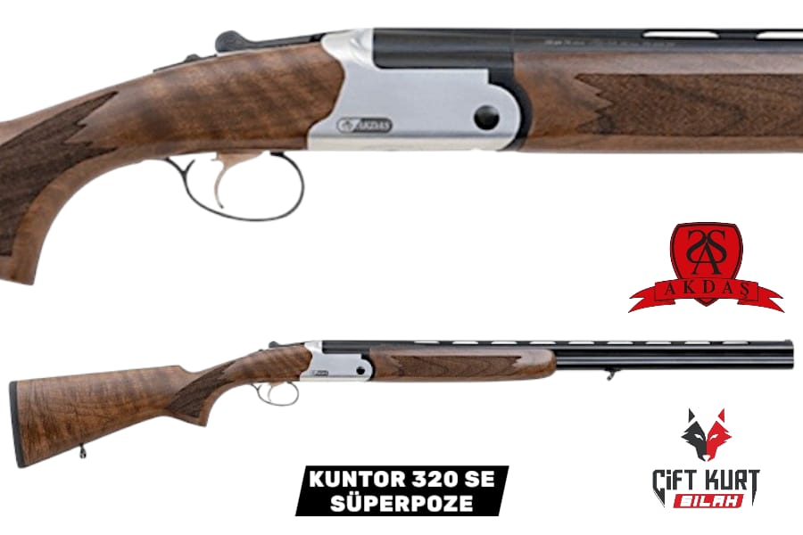 AKDAŞ KUNTOR 320 SE SÜPERPOZE YİVSİZ AV TÜFEĞİ